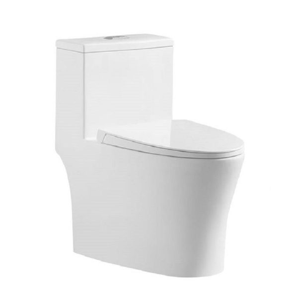 Modern Light Luxury Economic Ceramic One Piece Porcelain Toilet