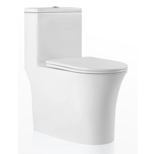 Modern Household One Piece Ceramic WC Toilet