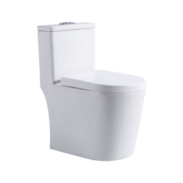 Bathroom Washdown Commode One Piece Ceramic Toilet