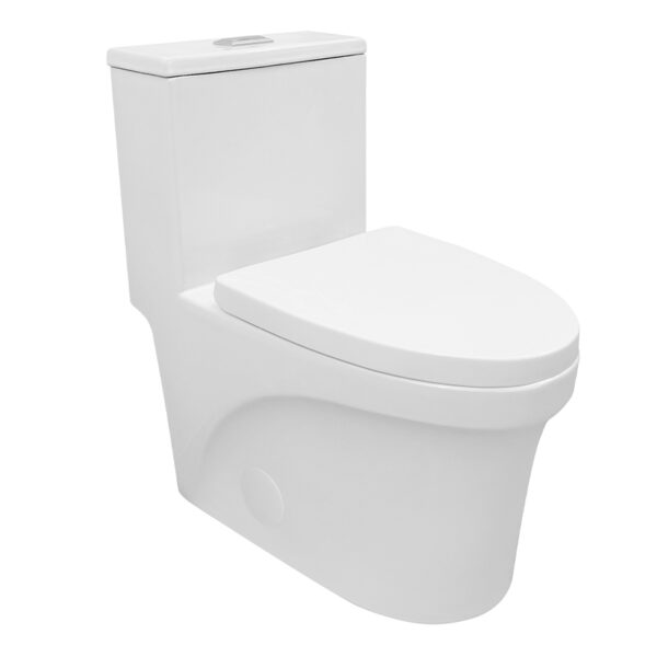 MP OR 2110 high quality glossy white bathroom one piece toilet