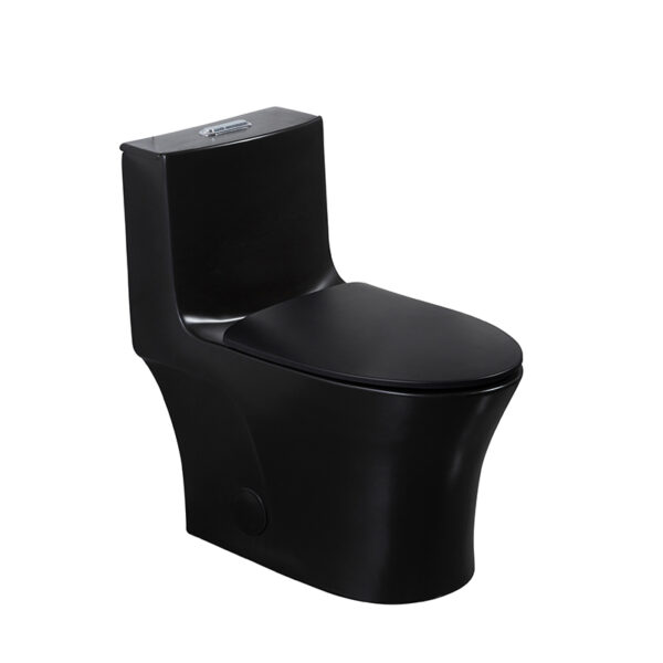 MP OR 2130 Matte Black Luxury Factory Ceramic Floor Mounted Toilets