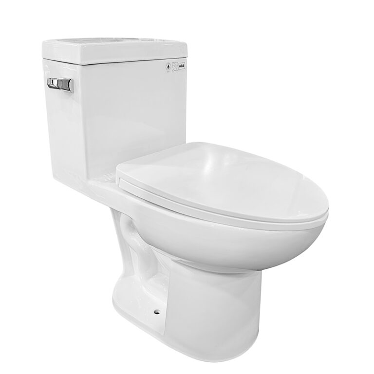 Sanitary Ware Ceramic White Floor Mounted Siphonic One Piece Wc Toilets ...