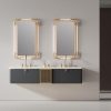 MP RM2606 Luxury Tall Bathroom Vanity Floor Mounted Bathroom Sink Cabinet