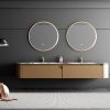 MP RM2623 Factory Led Heated Mirror Bathroom Cabinet Customized Size Large Mirror Bathroom Vanity