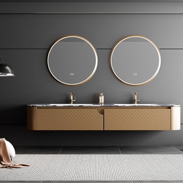 Factory Led Heated Mirror Bathroom Cabinet Customized Size Large Mirror Bathroom Vanity