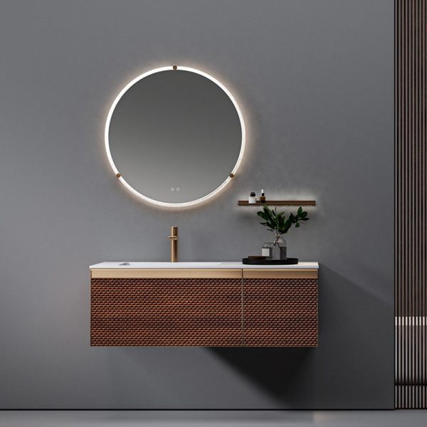 Modern Luxury Hotel Wall Mounted Bathroom Vanities