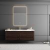 MP RM2662 Simple Design Wall Mount Wooden Panel Bathroom Vanities Cabinet with Mirror