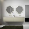 MP RM2663 Wooden Panel Bath Cabinet Bathroom Vanities With Mirror Sink