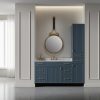 MP RM2683 American Light Retro Style Colorful Wall Mounted Bathroom Vanity with Integrated Ceramic Basin