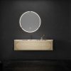 MP RM2689 Wall Mounted Washbasin Bathroom Mirror Cabinet with Light