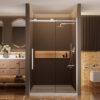 MP SD1015 Sliding Frameless Modern Bathroom Shower Door