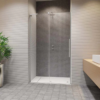 MP SD1062 Tempered Glass Shower Partition Stainless Steel Glass Shower Door