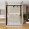 MP SD107 Wholesale Tempered Glass Bathroom Sliding Frameless Shower Door