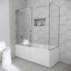 MP SDB 1022 ODM Bathtub Glass Enclosures High Quality Factory Competitive Pricing