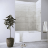 MP SDB 107 Luxury Bathtub Frameless Shower Doors OEMODM Bulk Orders from Reliable Factory