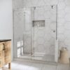 MP SDG 102 Bulk Order Frameless Sliding Shower Doors Factory Price with Anti Shatter Glass