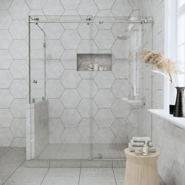 Hotel-Grade Sliding No Borders Shower Doors Wholesale Supplier with OEM Service