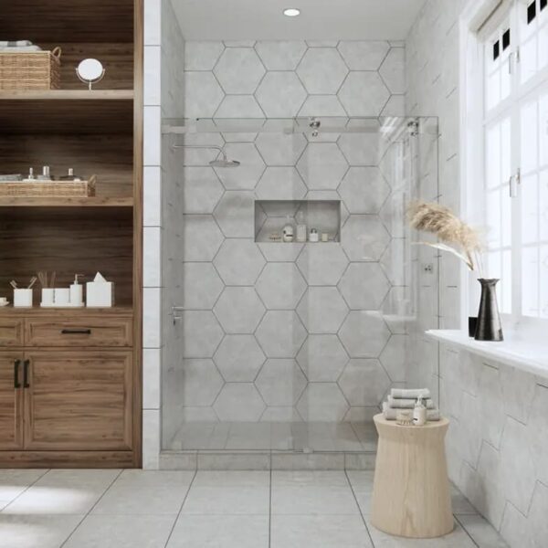 Waterproof Frameless Sliding Shower Doors Factory Direct for Commercial Bulk Buyers