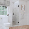 MP SDH 1004 Tempered Glass Hinged Shower Doors Wholesale Factory Price with Anti Leak Design