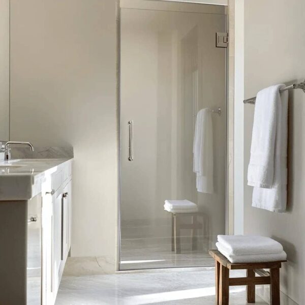 Factory Wholesale Commercial Grade Hinged Glass Shower Doors