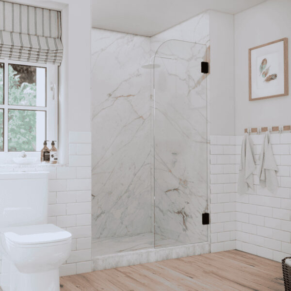 Hinged Shower Doors with Stainless Steel Hinges Wholesale Orders, Factory Quality Guaranteed