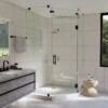 MP SDL 1020 Waterproof Frameless Enclosure Doors Wholesale Supplier High Quality Hinge System