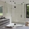 MP SDL 1021 Sleek Frameless Shower Enclosure Hinge Doors Factory Price OEMODM Available