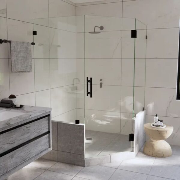 Minimalist Frameless Shower Enclosure Doors Factory Price, Custom Sizes, Bulk Orders