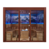 MP SR E01 Modern Sauna Hemlock Wood Weight Loss Beauty Wet Sauna Room Health Spa Sauna Room