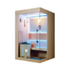 MP SR E062 Wet Steam Sauna Room Wood Sauna and Steam Bath Combined Room