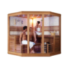 MP SR E080 Good Quality Portable Two People Lay Dowm Chairs Infrared Sauna Room