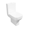 MP TP 1010 Bathroom P trap Rimless Water Closet Ceramic Two Piece Toilet