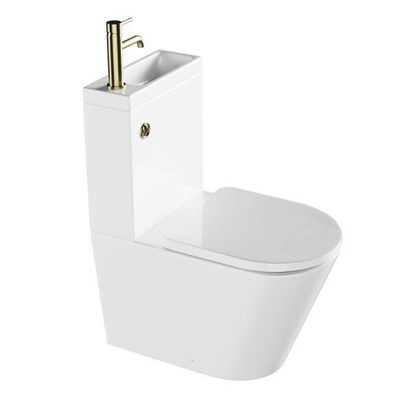 Sanitary Wares Modern Ceramic Bathroom Two Piece Toilet