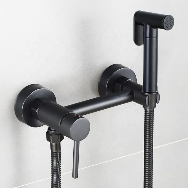 Concealed Ceramic Brass Bidet Spray Gun Shower Set