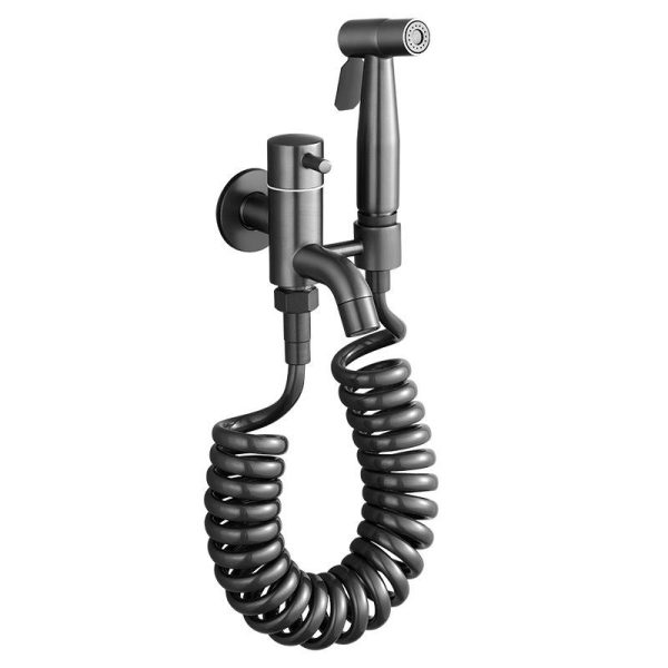 Gun Grey Bathroom Toilet Brass Bidet Shattef Companion