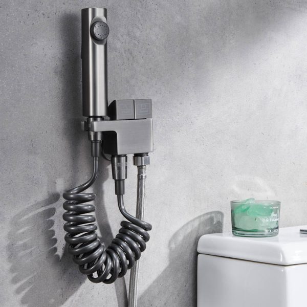 New Flushing Spray Gun Toilet Bidet Sprayer High Pressure Water