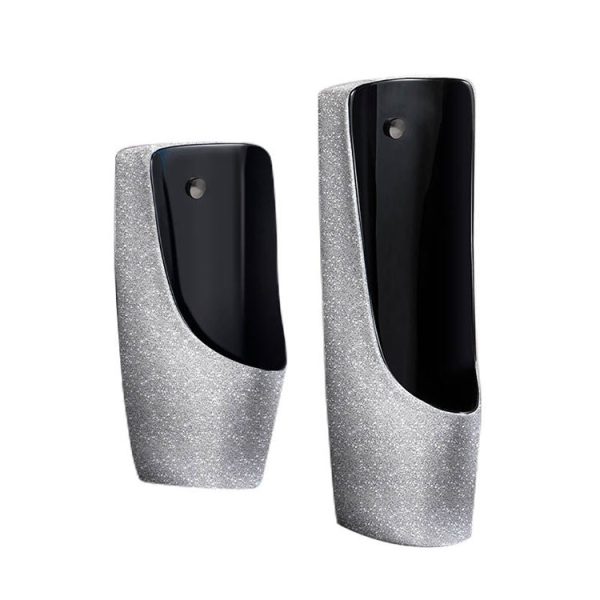 Sanitary Ware Floor and Wall Mounted Crystal Stones Smart Urinal