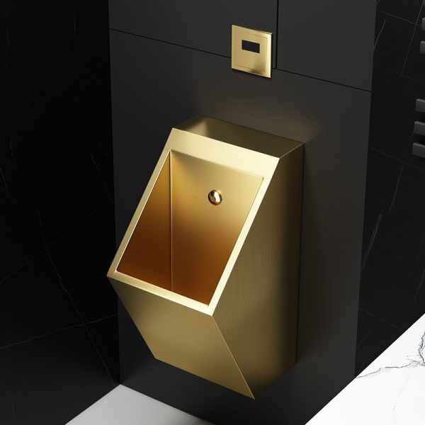 Stainless Steel Urinal Hanging Wall bar Bathroom Sensor Urinal