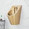 MP U 1067 Luxury Commercial Golden Stainless Steel Urinal