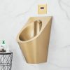 MP U 1068 Stainless Steel Wall Mounted Urinal Portable Gold Urinal