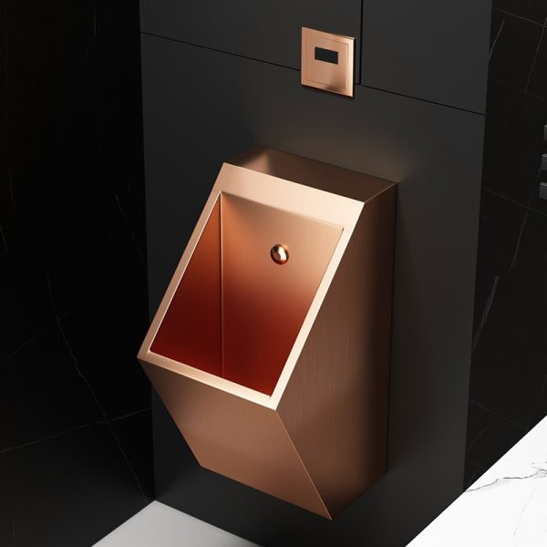 Luxury Design 304 Stainless Steel Wall Mounted Sensor Urinal