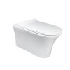MP WH 1016 Good Quality Glossy White Bathroom Wall Hung WC Toilet