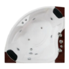MP WS E008 Bathtub Household Adult Couple Triangle Fan Heating Thermostatic Massage Bathtub