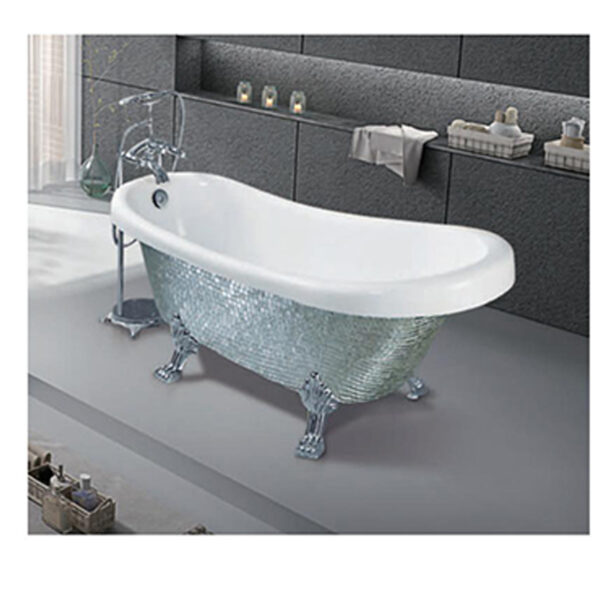 Tab Mandi Pancuran Persegi,Clear Freestanding Jual Tab Akrilik,Tab Panas Berdiri Bebas