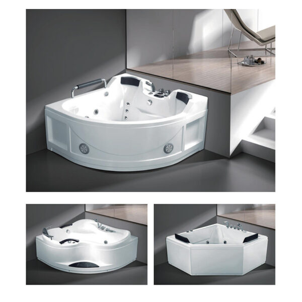 Sale Large Design Jacuzzier Spa Prices Modern Hot Tub Glass Whirlpool Sizes Hydro Massage Glass Bathtub With Shower