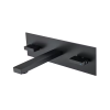 Matt Black Finished Solid Brass Wall Mounted