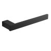 Matt Black Single Hand Towel Bar Rail.jpg 800x800