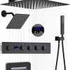 Matte Black Digital Display Thermostatic Shower Set.jpg 800x800