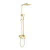 Matte Black Thermostatic Rainfall Shower Faucet Set.jpg 800x800