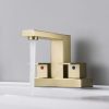 Modern Basin Faucet Mixer Tap Brushed Gold